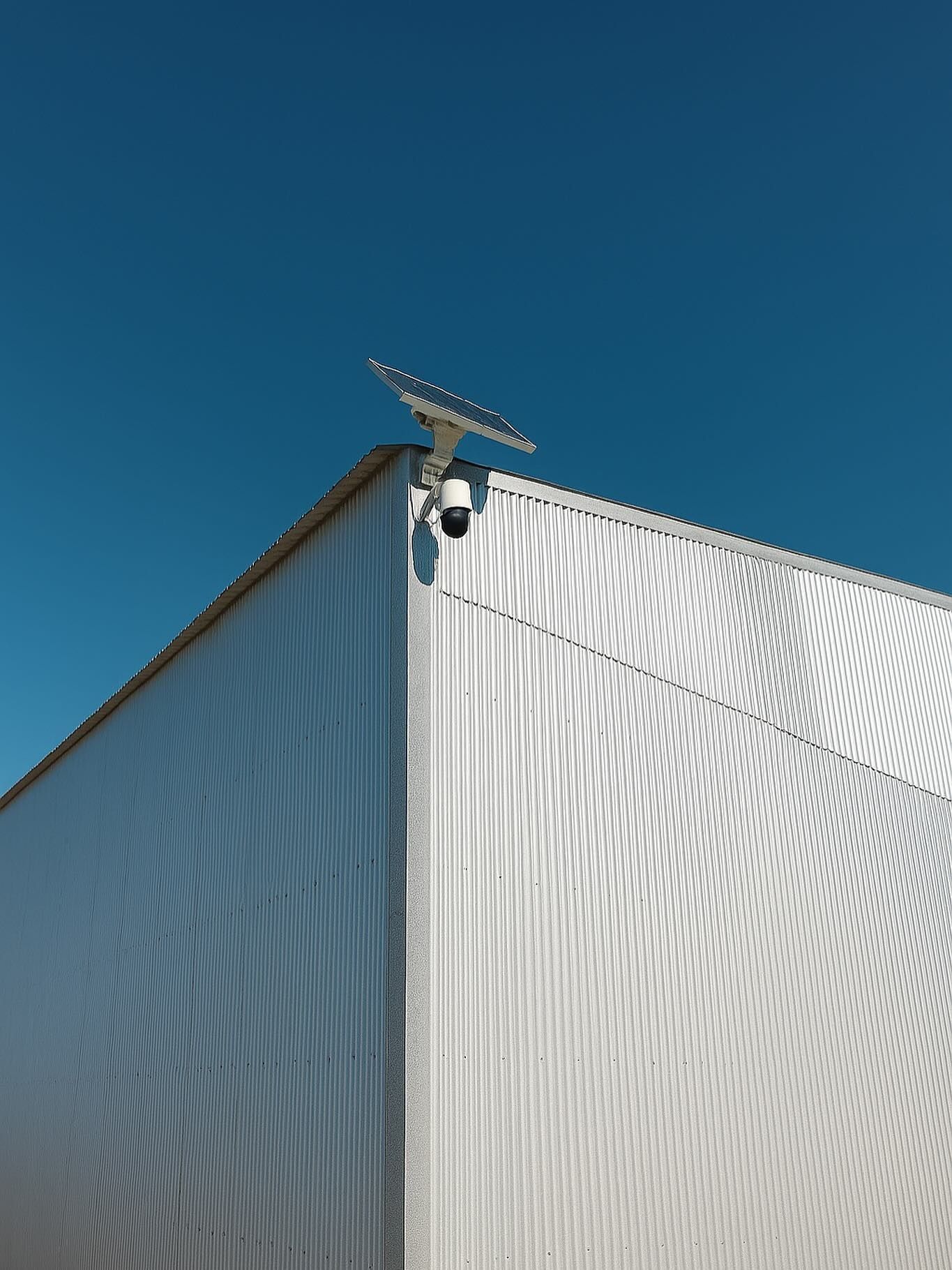 Cámara de seguridad alimentada por energía solar