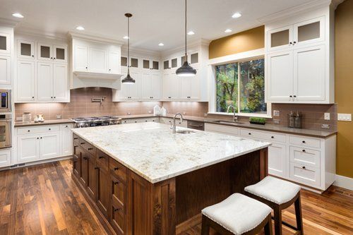 Countertops Expert — Limestone Countertops In The Kitchen
