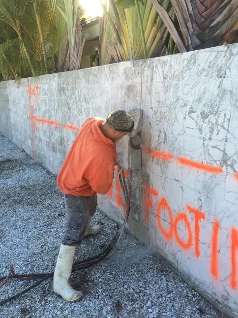 Cutting Concrete - Sarasota, FL - Alert Core Drilling Inc.