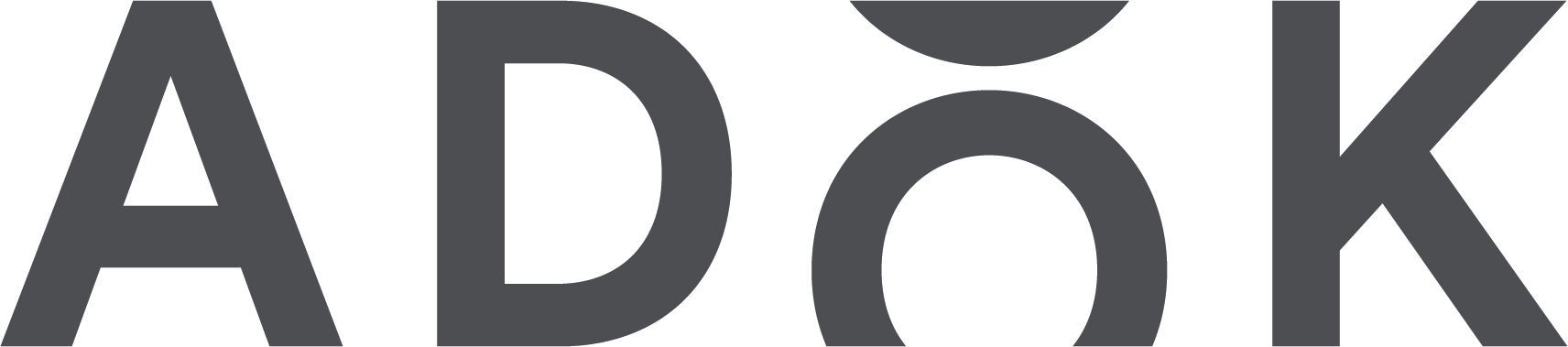 Logo APöK in grigio.