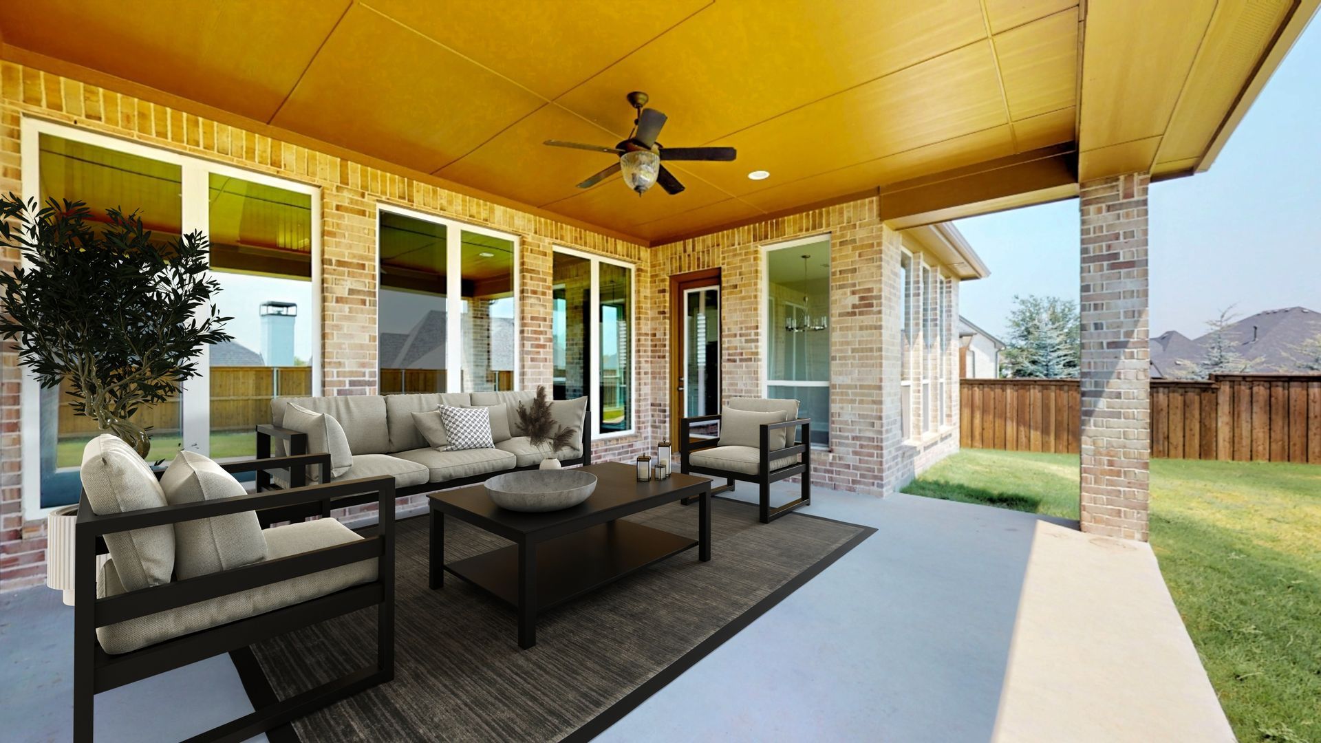 After Outdoor Lanai - Virtual Staging