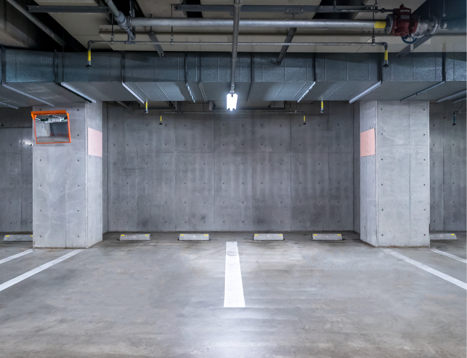 Underground Parking Garage - The Landing at Legends