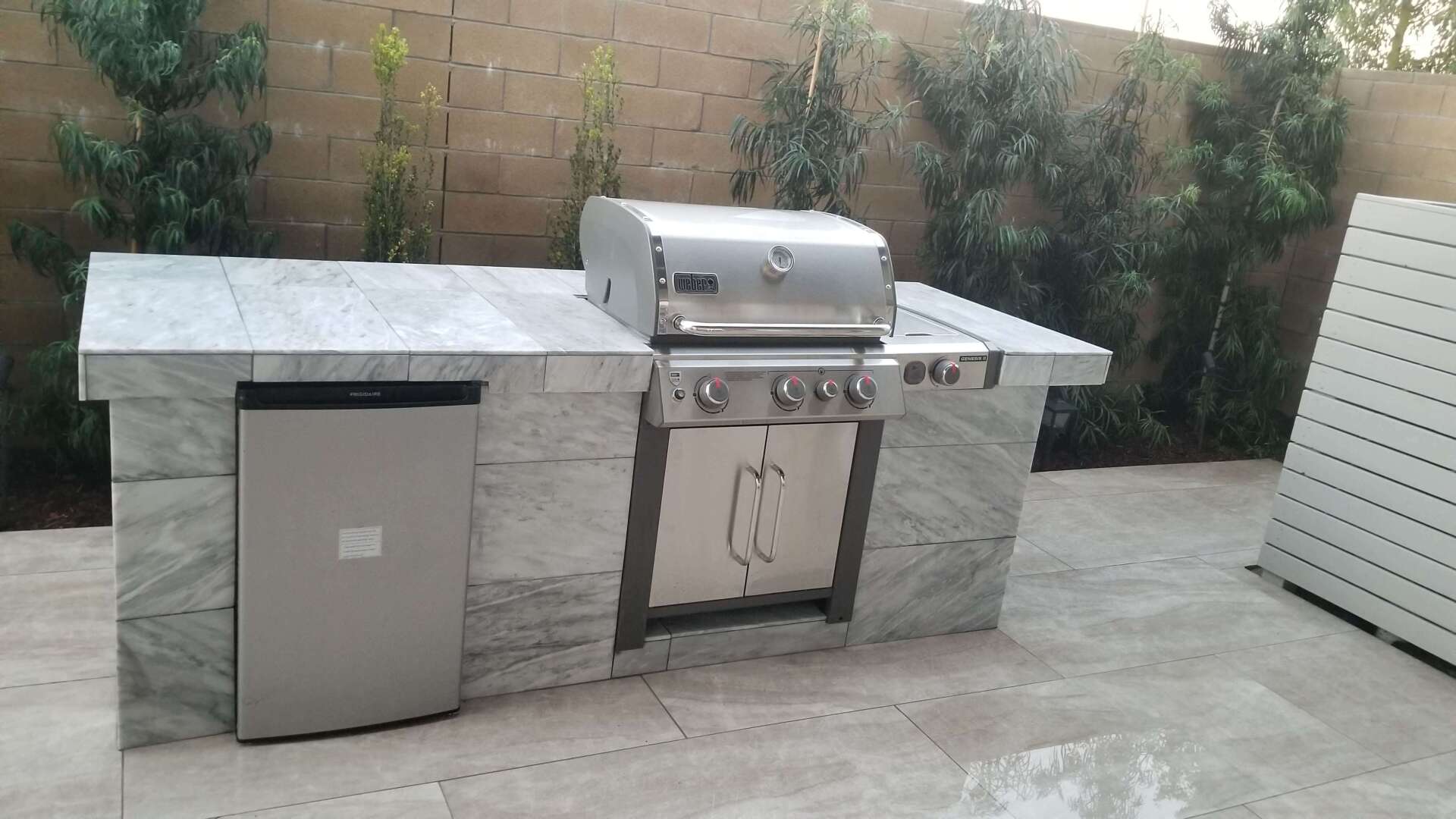 newly designed outdoors barbeque