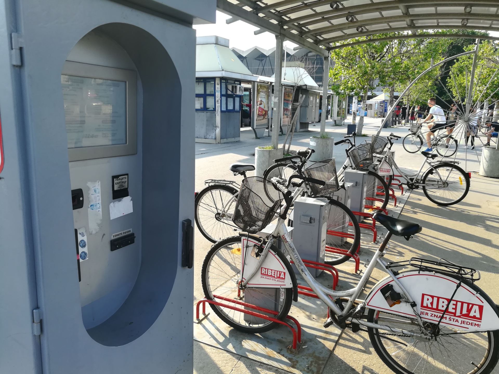 railway station novi sad bicycle for rent