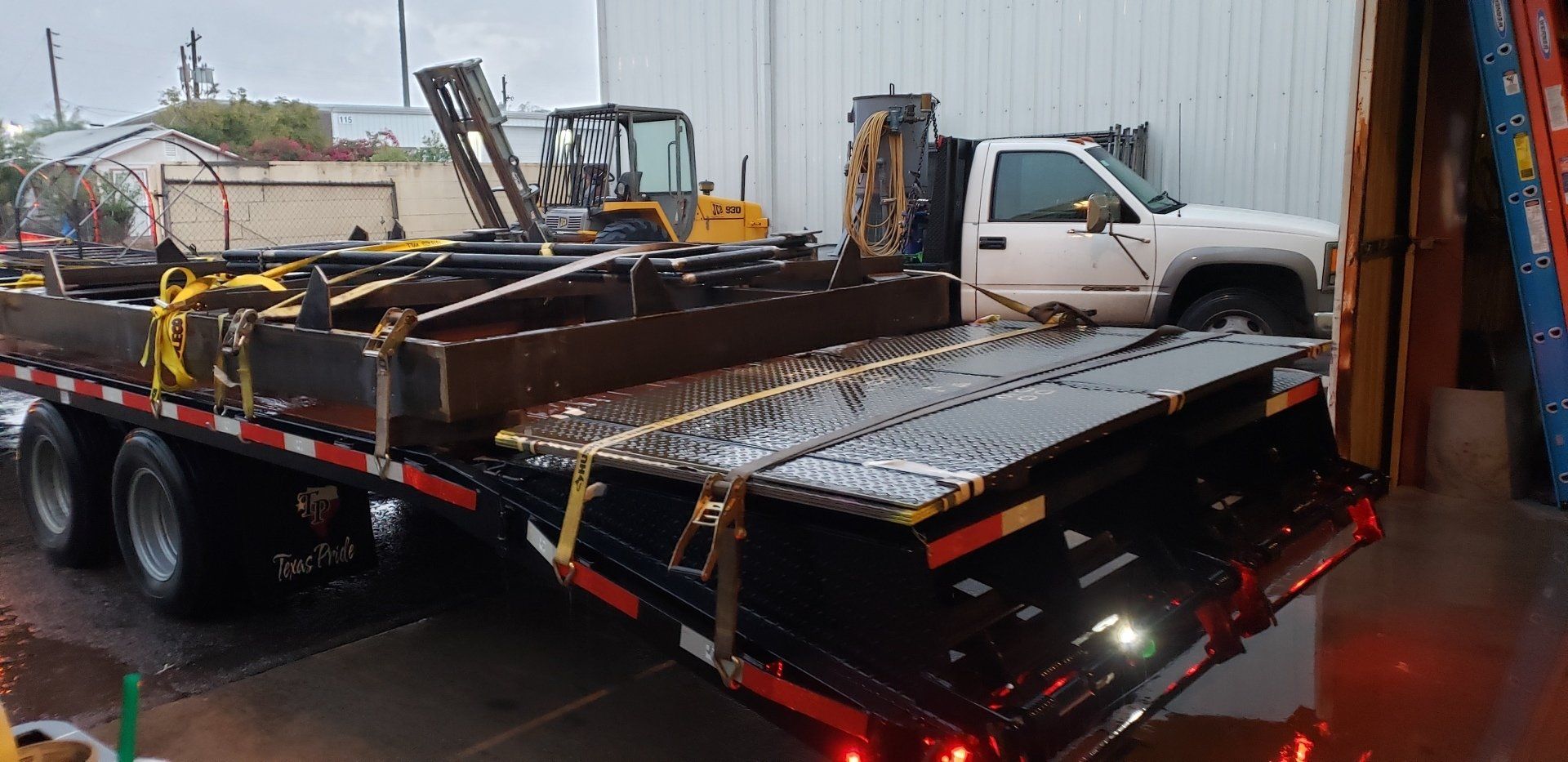 Truck Loaded with Steels — Phoenix, AZ — Ace Sandblasting