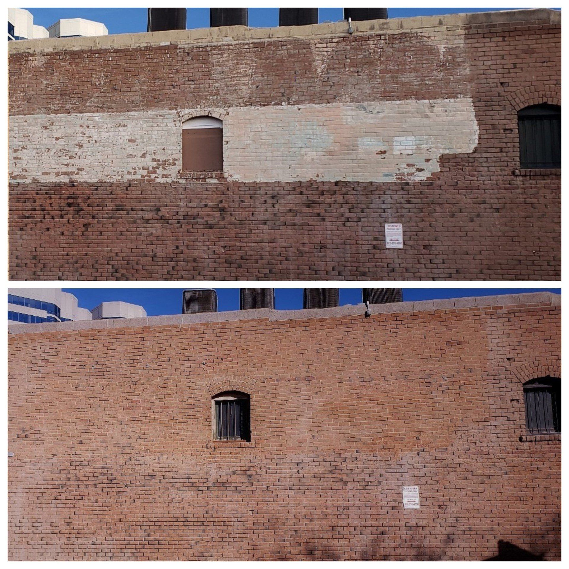 Finished Wall — Phoenix, AZ — Ace Sandblasting