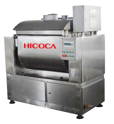 A stainless steel machine that says hicoca on it