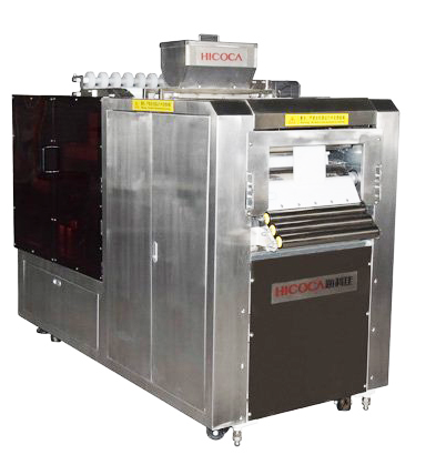 A machine with the word hicoca on it