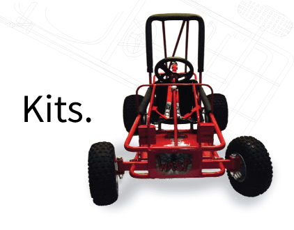 Build Your Own Off Road Gokart Wasp Kart Kits Parts Plans - Diy Homemade Off Road Go Kart