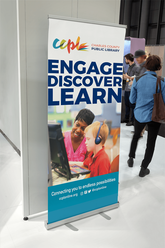 Charles County Public Library Branding