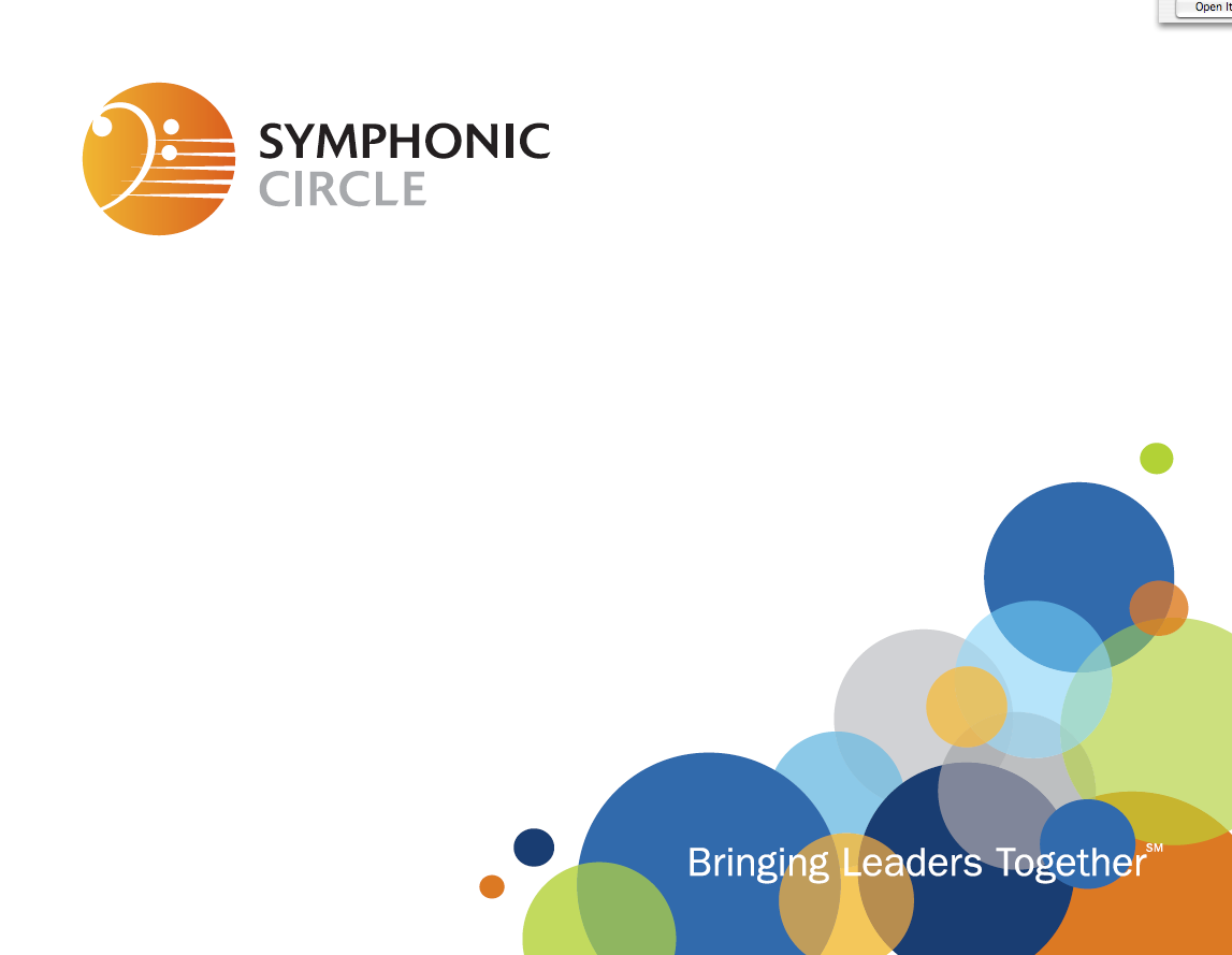 Symphonic Strategies program branding