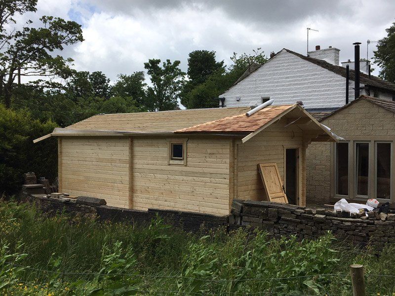 Timber Building Specialists - Burnley Garden Log Cabin