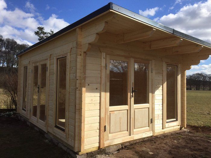 Timber Building Specialists - Lauder Bespoke Log Cabin
