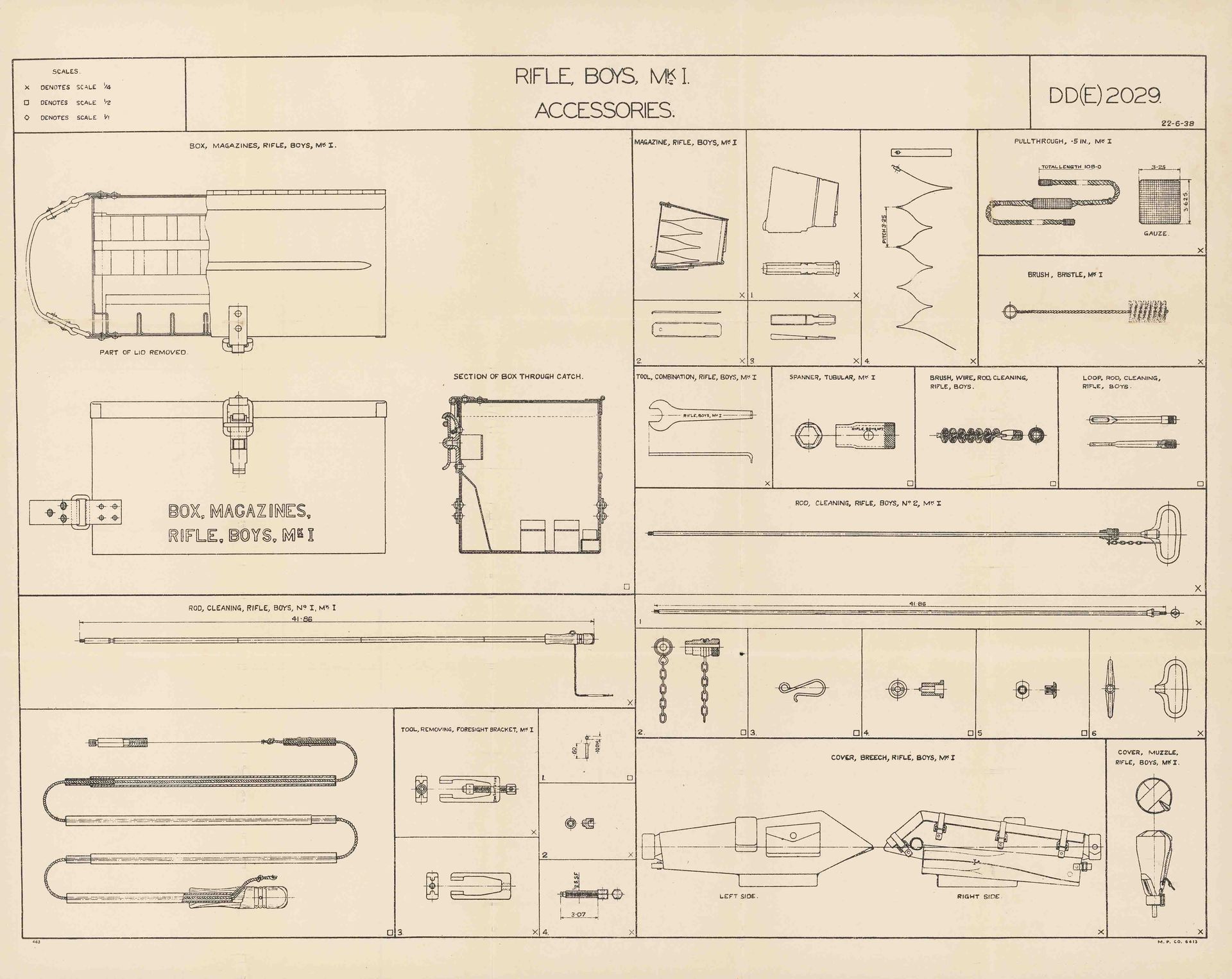 Boys Rifle Mk I Accessories
