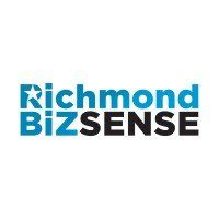Richmond BizSense logo, blue and black text with a star.