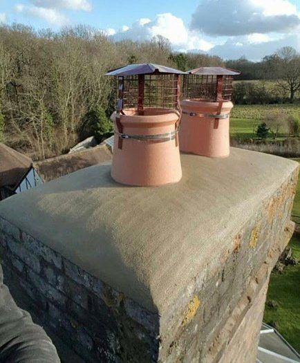 Chimney repairs by HDN Roofing Ltd Leatherhead