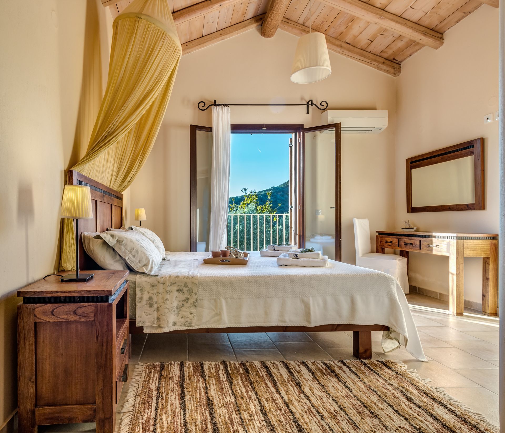 Corfu bedroom view