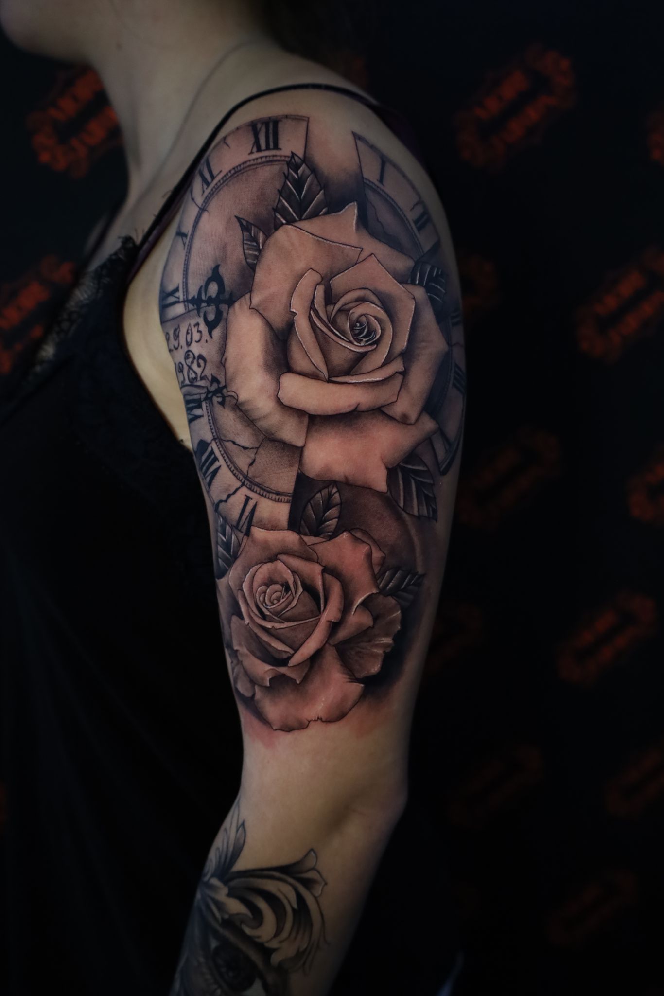 Clockrose Tattoo Limburg