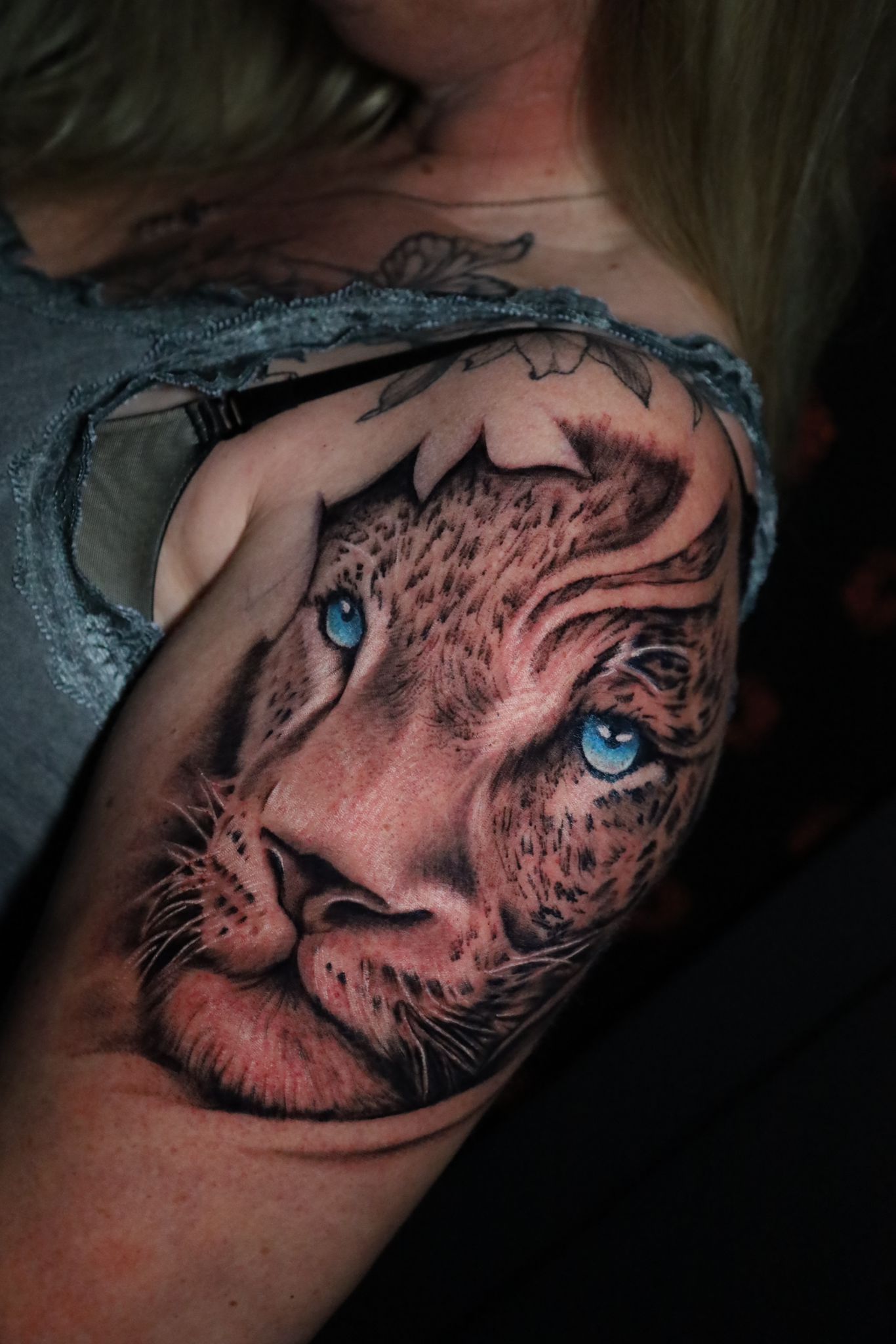 realistisches Tieger Tattoo Limburg
