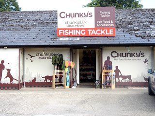original fishing tackle shop in centre of Wroxham, Norfolk Broads