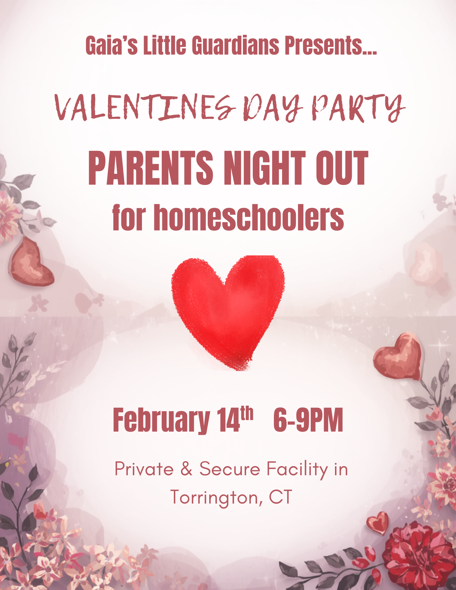 Valentines Day Parents Night Out *For Homeschoolers*