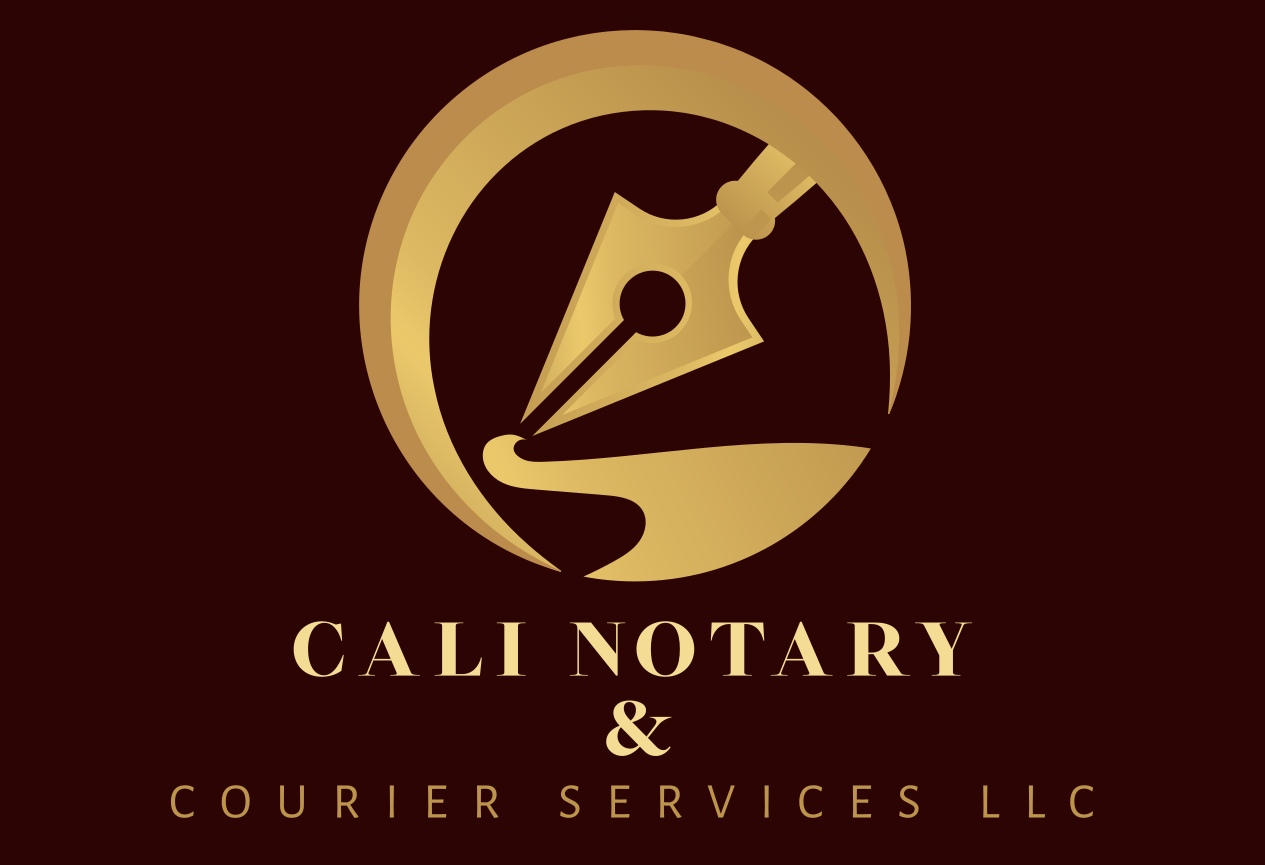A logo for serene notary and apostille services