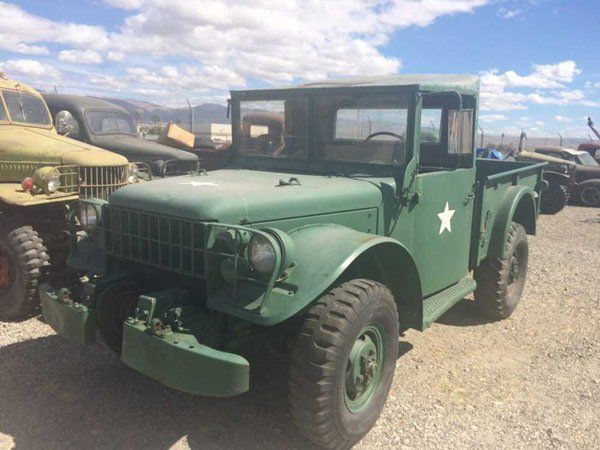 Military Truck — 1953 Dodge M37 w/Braden winch in Indio, CA