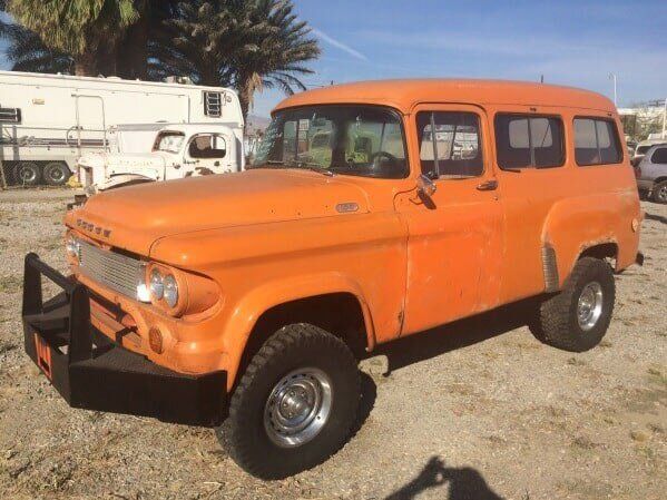 Clean Truck — 1963 Dodge W-100 4x4 ½ in Indio, CA