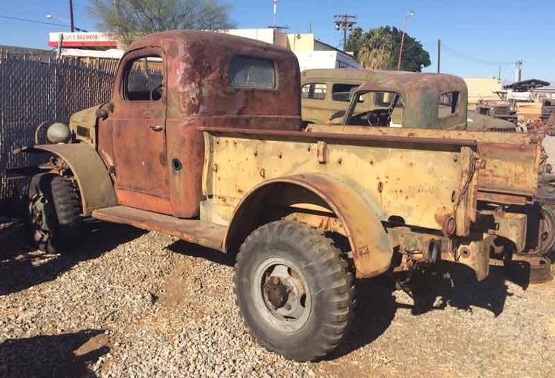 Truck Restoration — 1941 Dodge WC-12 WWII 4x4 in Indio, CA