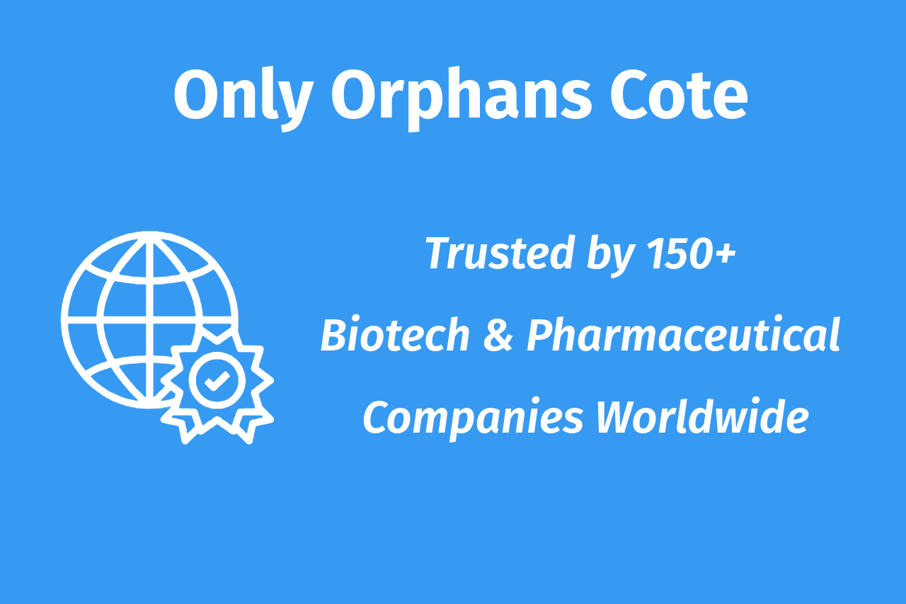 Only Orphans Cote: Trusted by 150+ Biotech & Pharmaceutical Companies Worldwide