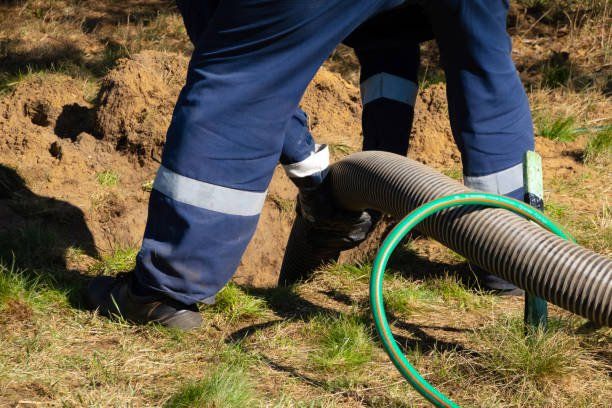 Holding A Sewer Pump — Logan, OH — Peters John Plumbing & Heating