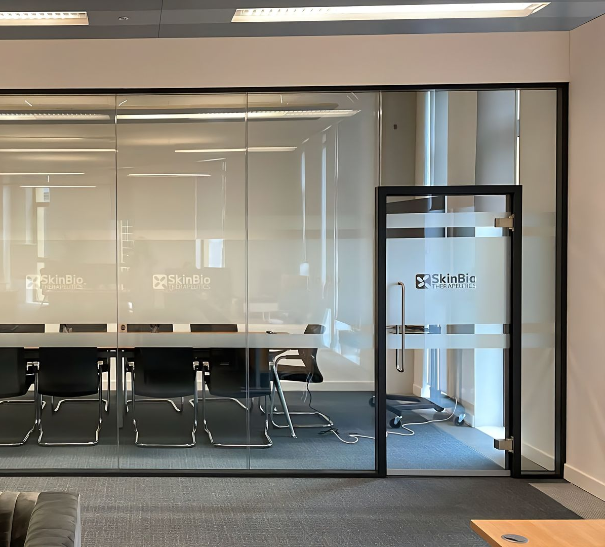 Double Glazed Glass Partitions installed in Newcastle City Centre