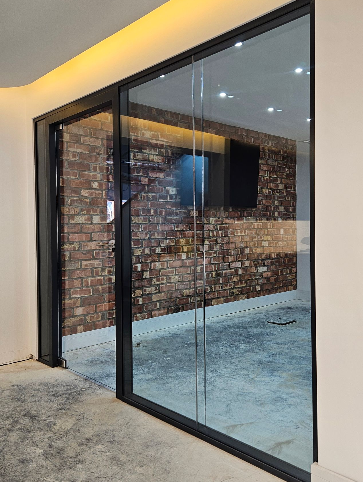 Double Glazed Office Glass Partition, Installed Team Valley, Gateshead by Clear Divide