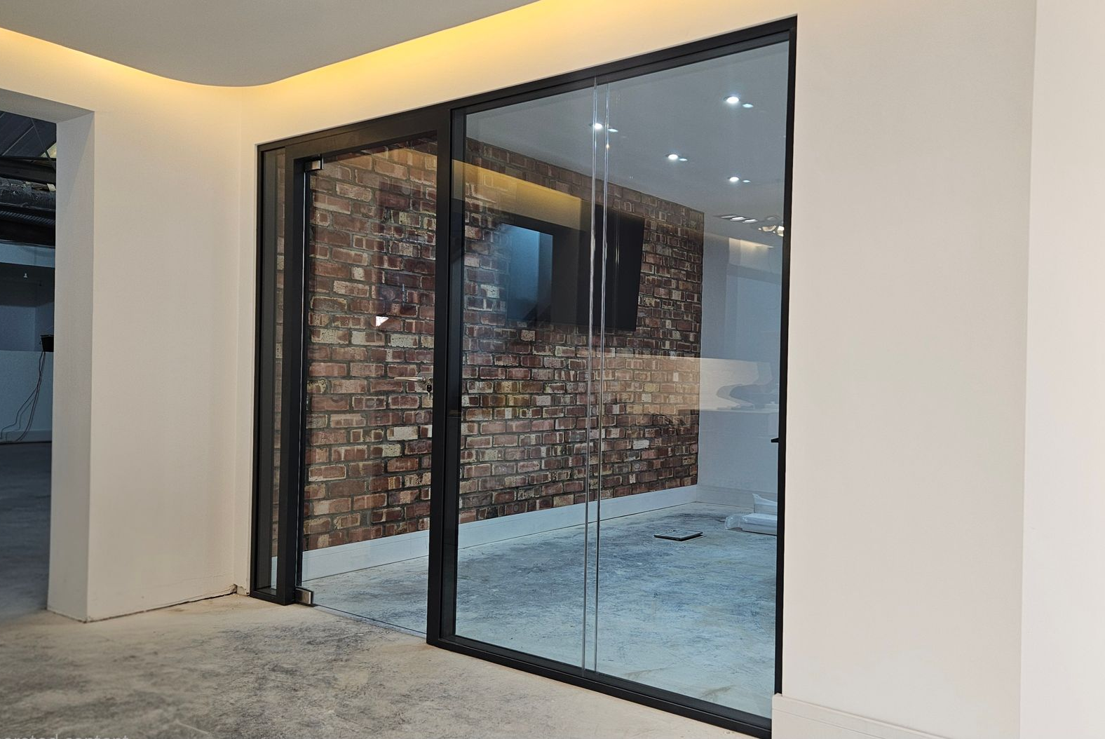 Double Glazed Glass Partition, Installed Team Valley, Gateshead by Clear Divide