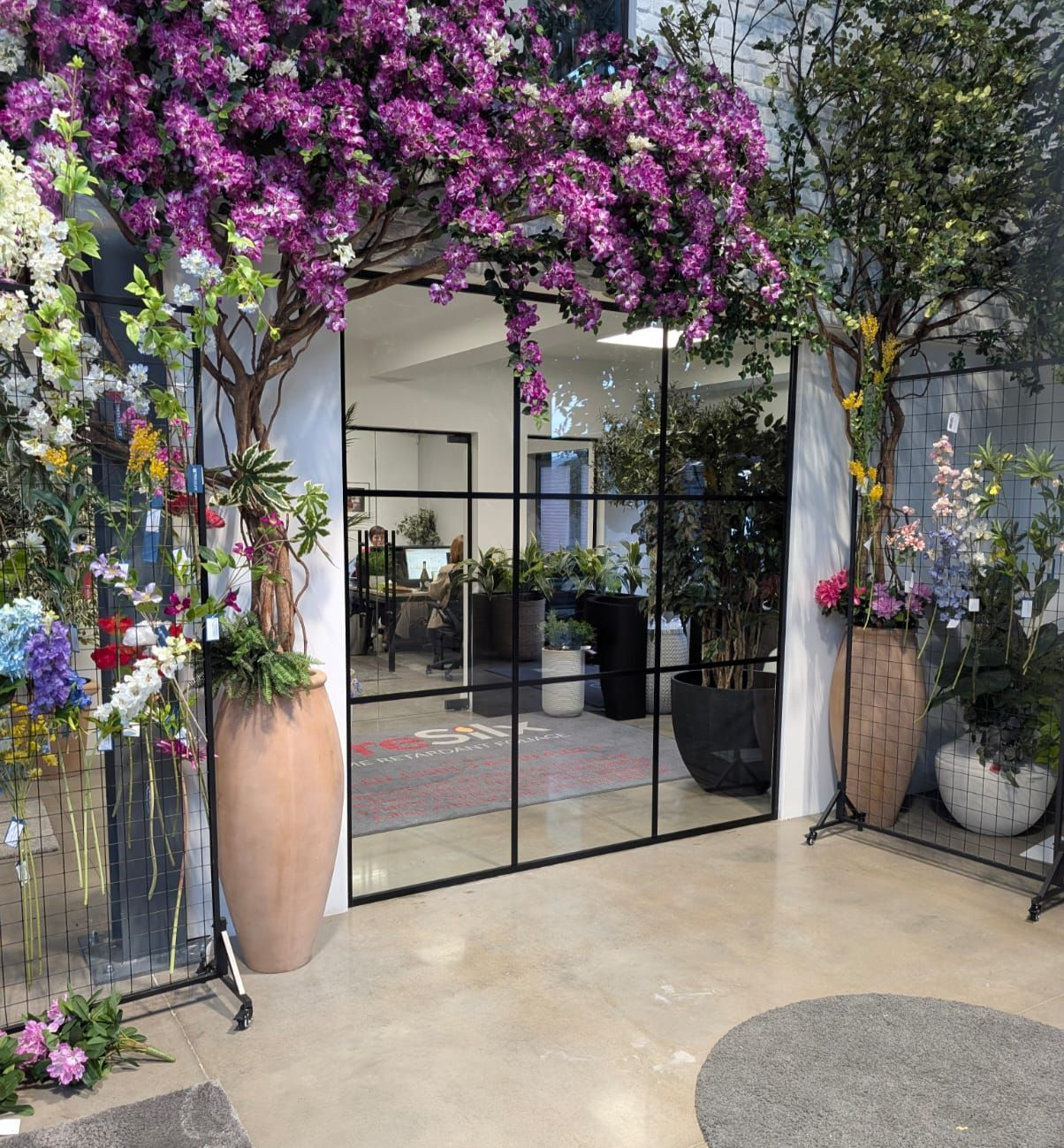 Crittall style banded glass partition installation in Northumberland by Clear Divide