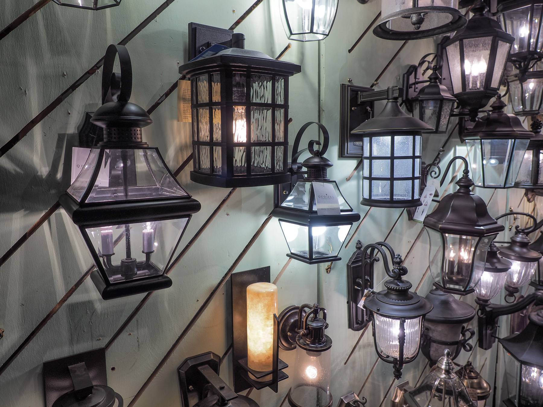 outdoor lighting - F & M Electrical Supply Lighting Showroom