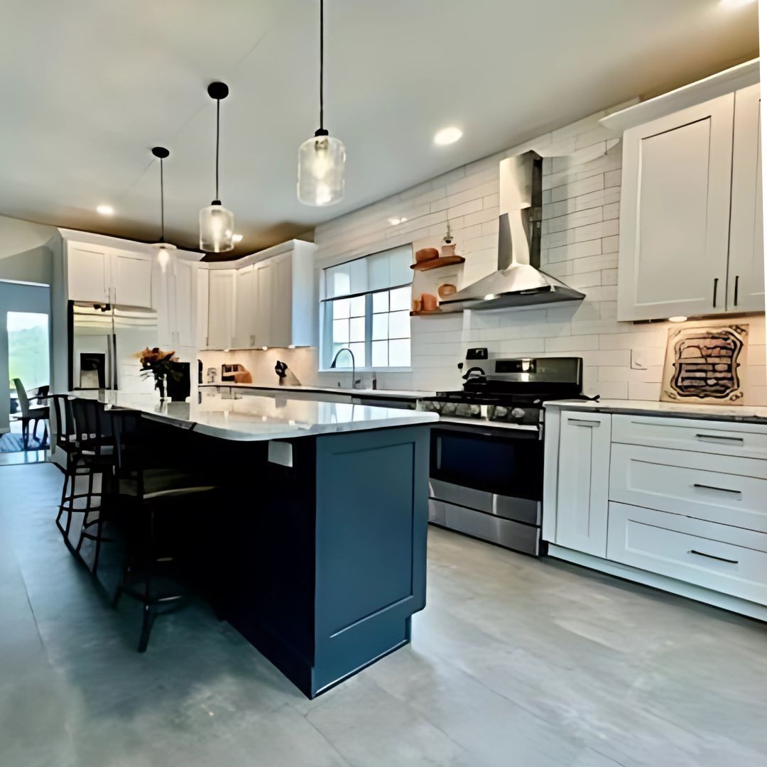 Open Modern Kitchen Remodel