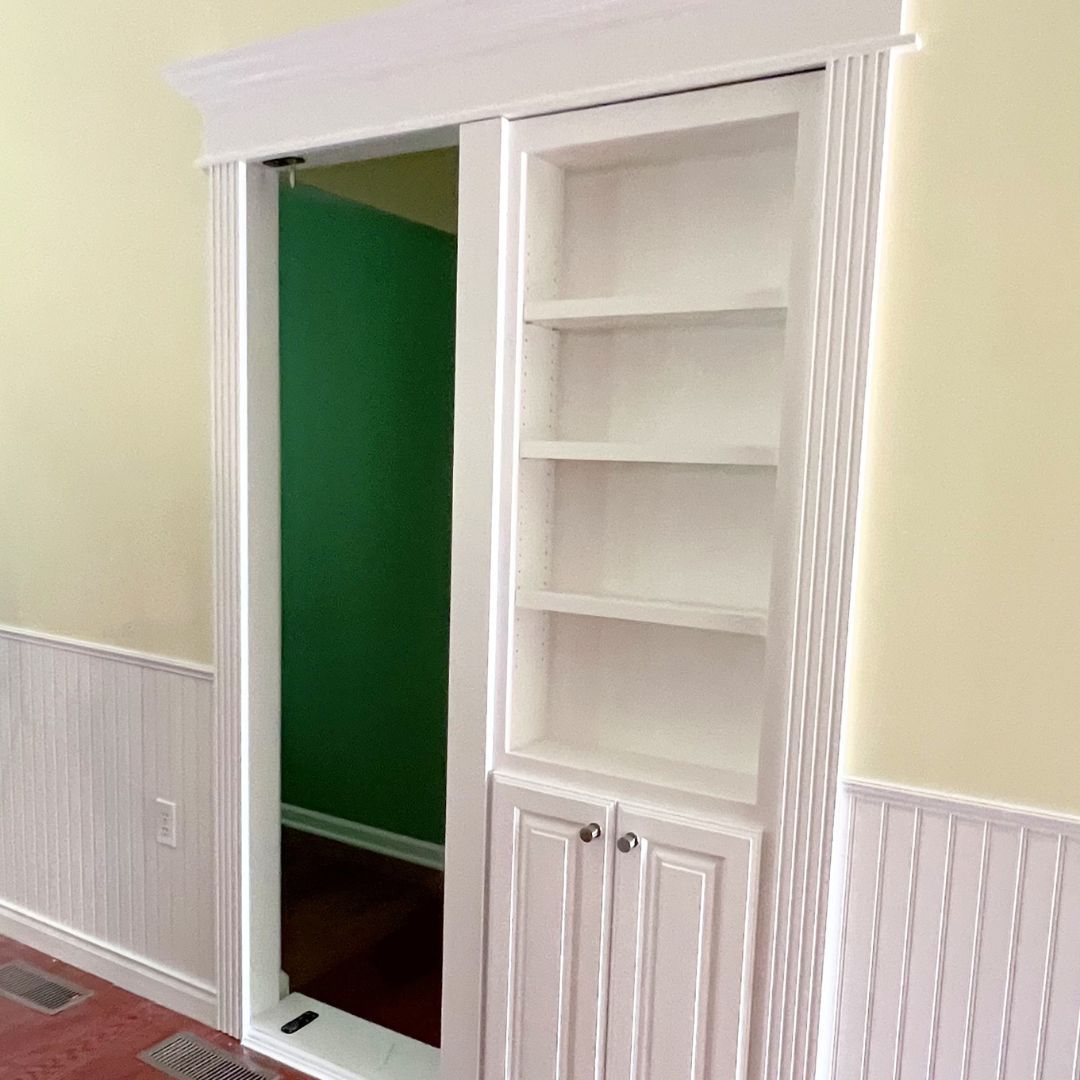 Custom Built-In Shelf