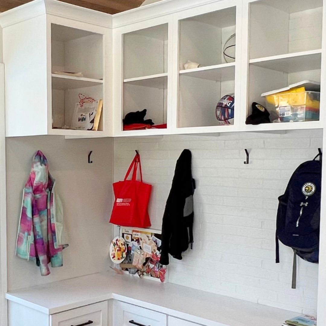 Custom Built-In Shelves