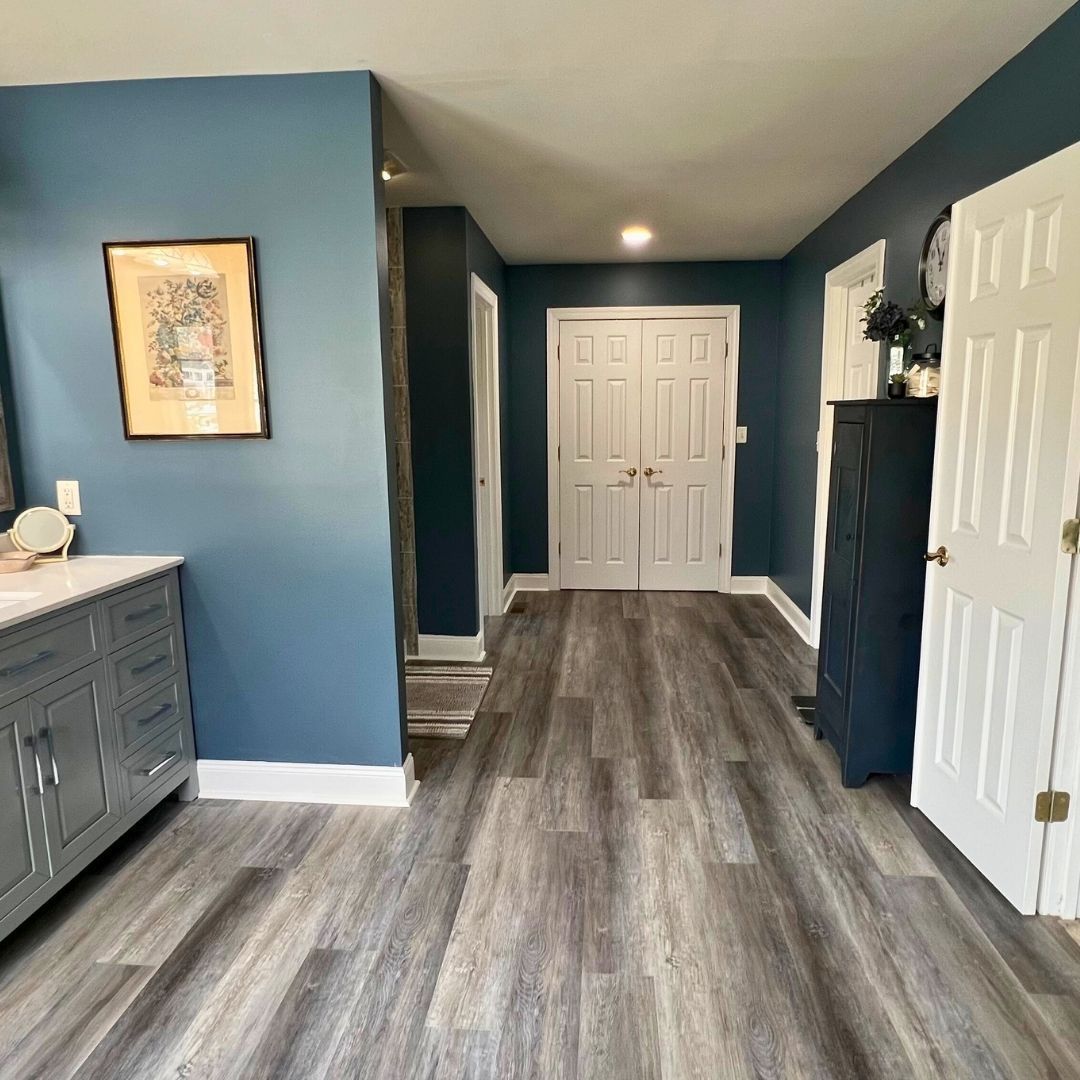 Bathroom Renovation with High Quality Vinyl Flooring