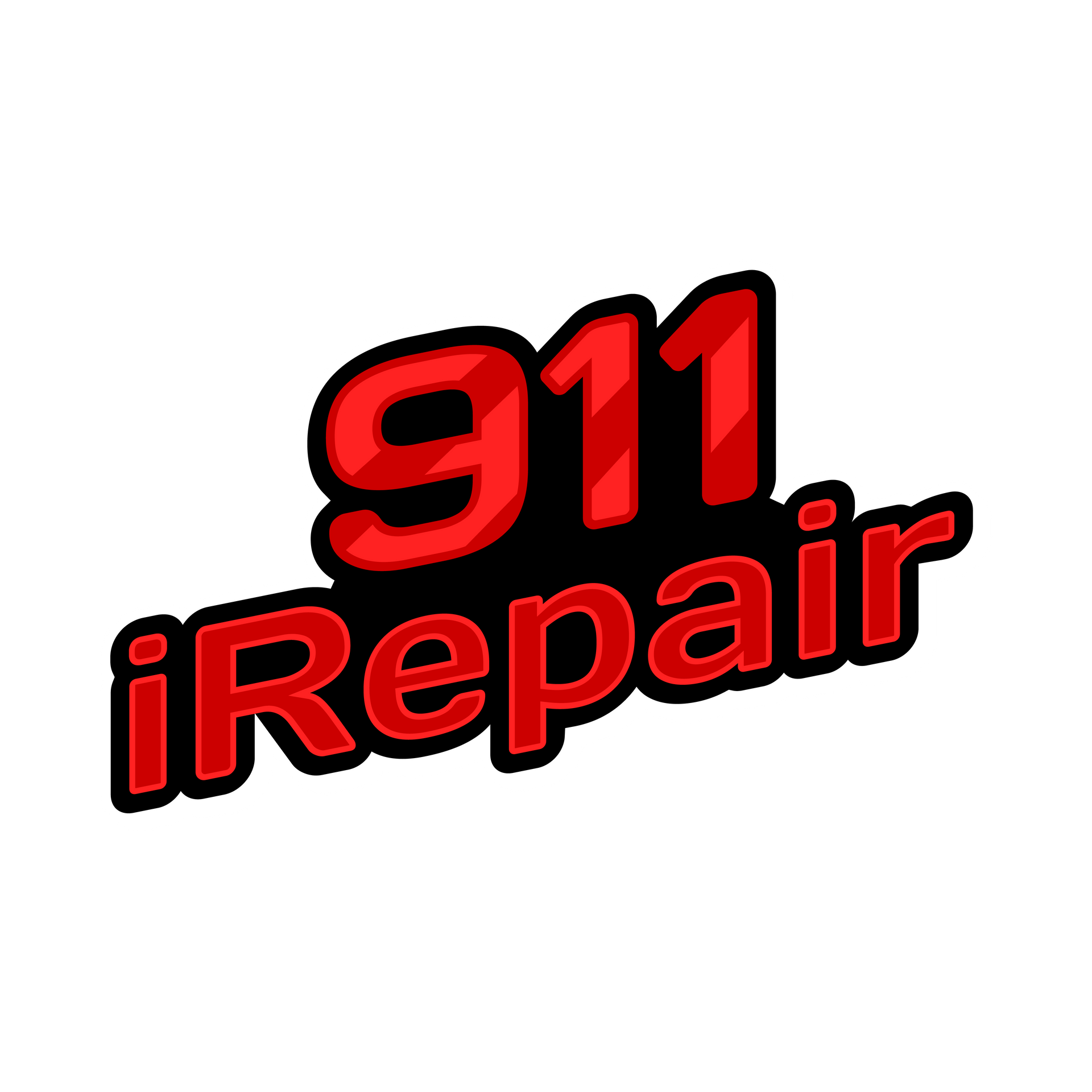 911 iPhone Repair And Accessories Logo