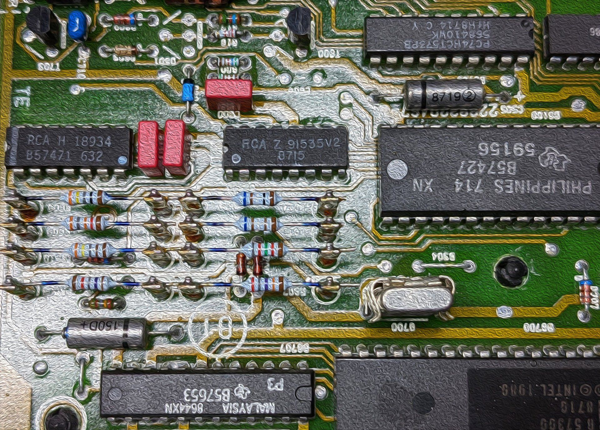 LH ECU repair Porsche 928
