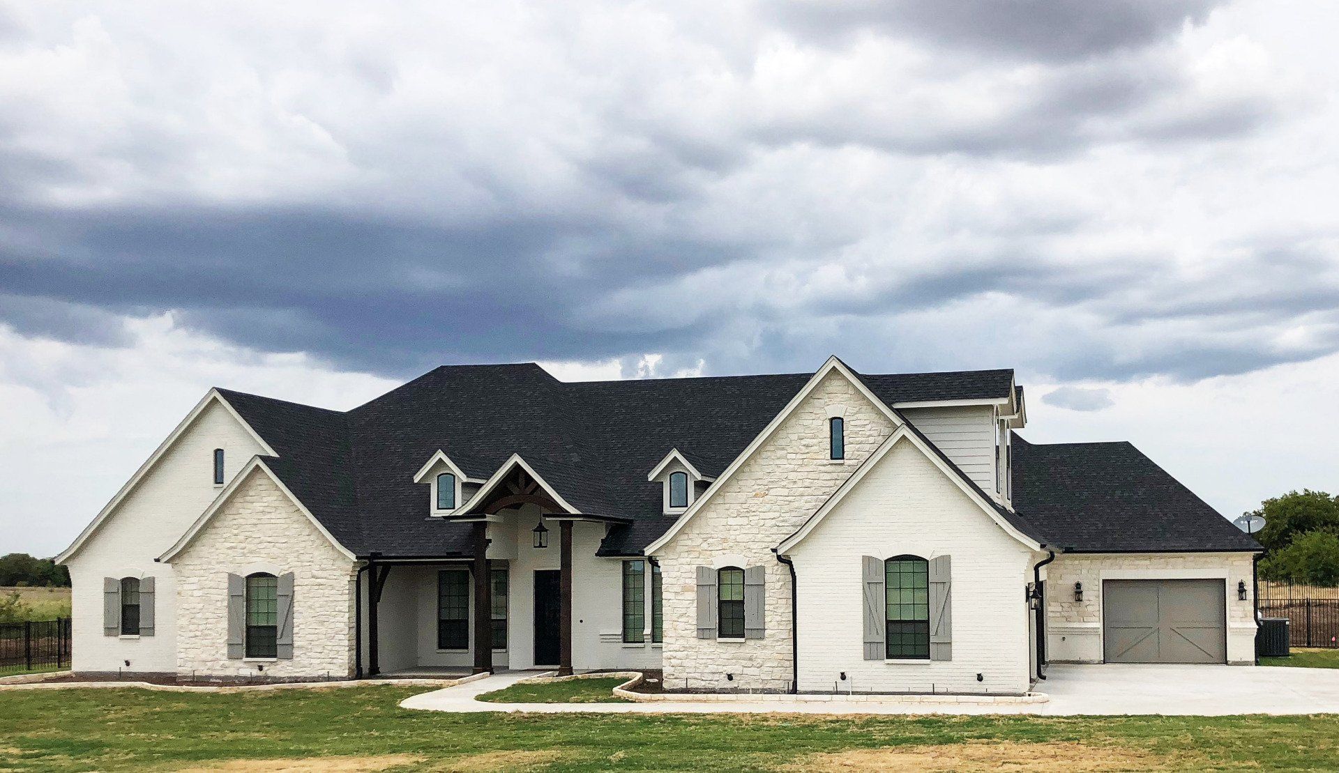 Exteriors Doublerock Homes Godley, Texas