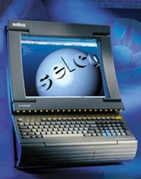 Computer con logo Selca