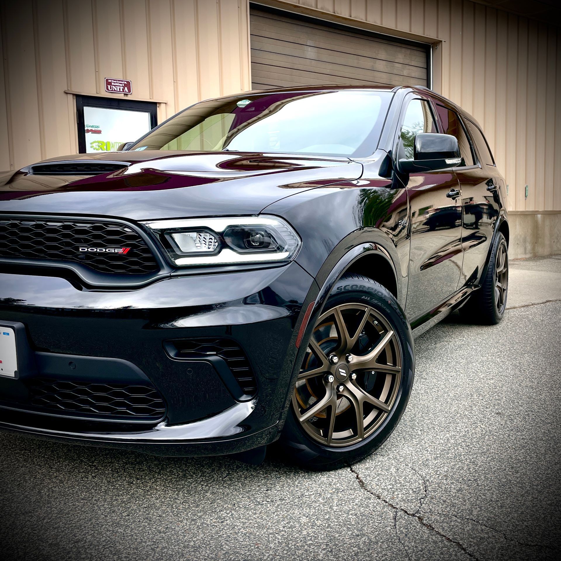 black car