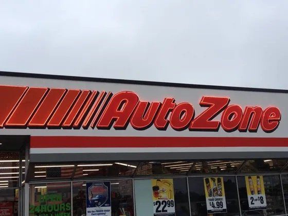 Auto Zone Signage — Oklahoma City, OK — Moore Neon & Signs