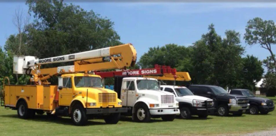 Trucks — Oklahoma City, OK — Moore Neon & Signs