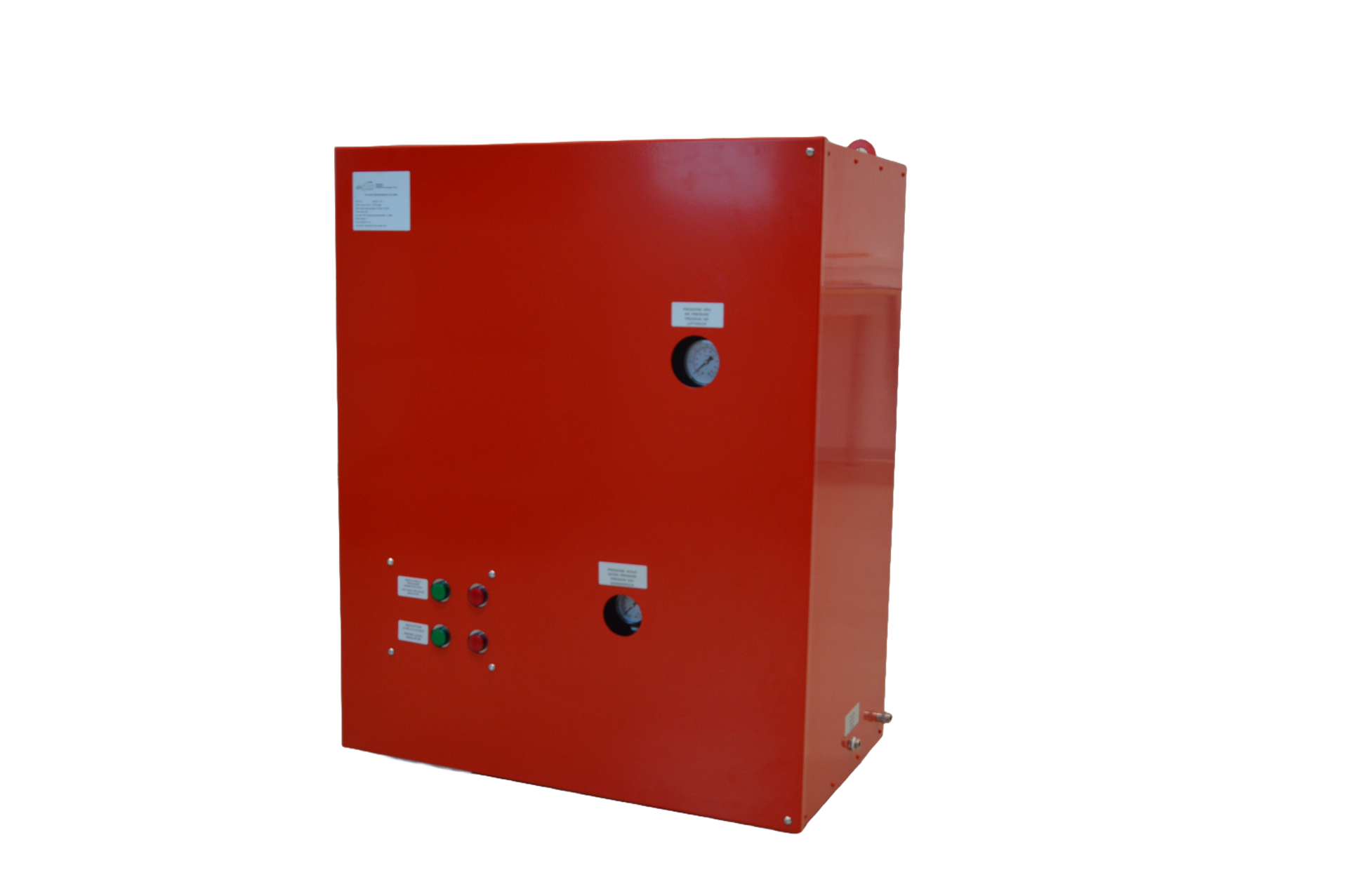 Centralina a pressione aria e acqua chiusa