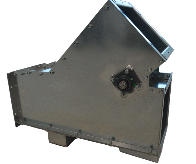 Aircom spark quick diverter designed to deflect sparks  accurately and quickly, which have formed during processing.