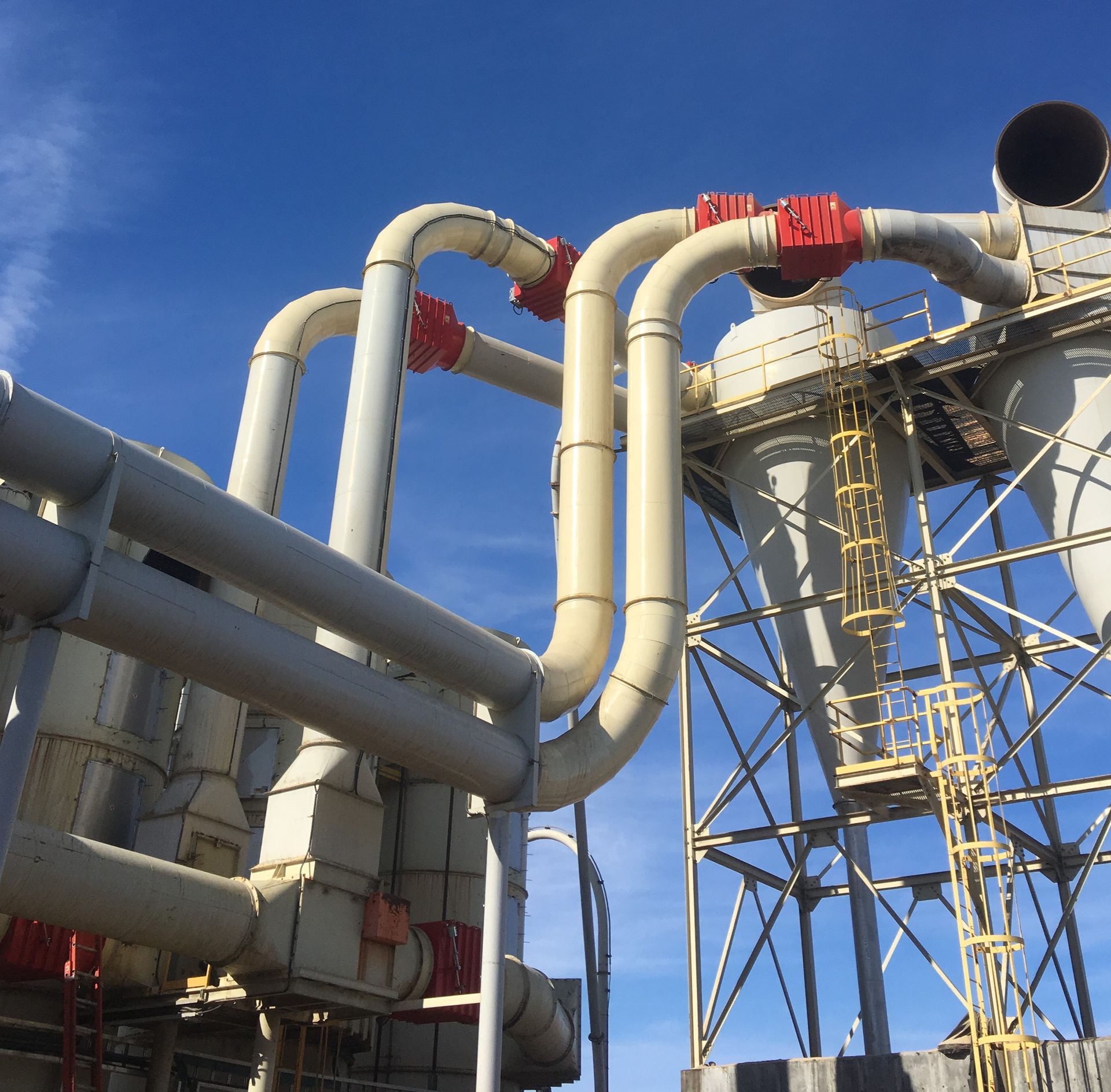 Impianto d'aspirazione con Valvole non ritoro Aircom montate